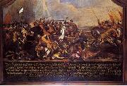 unknow artist The Battle of Saint Gotthard, bavarian oil-painting Spain oil painting artist